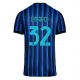Inter Milan Federico Dimarco #32 Hemma matchtröja 2025-26 Kortärmad Billigt